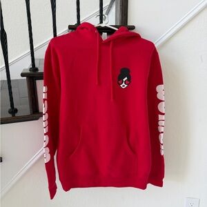 Alice + Olivia Red Sweatshirt Hoodie